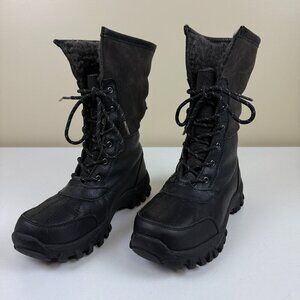 Like New Tara M McKinley Leather Boots 100% Wool Lined